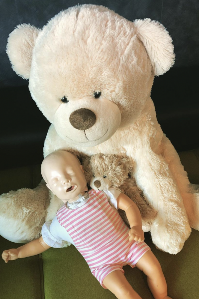 Teddy Erste Hilfe Puppe Kind